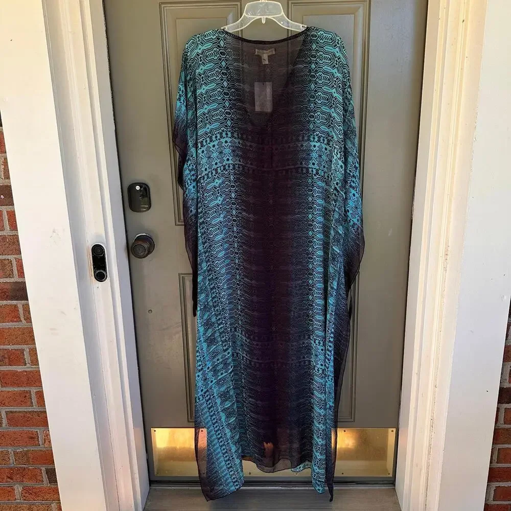 Staring at Stars Women's‎ Kaftan Cover-Up Large